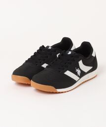 LB/S （エルビーエス）の「【U.S. POLO ASSN./ユーエスポロアッスン】きれいめ大人カジュアル レトロスニーカー ローカット ワンポイントロゴ 韓国ファッション 春 夏（スニーカー）」