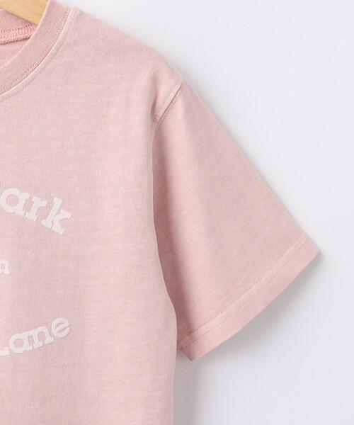 Dessin(デッサン)の「【リンクコーデ可/洗える】ピグメント染め Tシャツ(Tシャツ/カットソー・キッズ・ライトブルー/ベビーピンク/ブラック・14/12)」の7枚目の写真