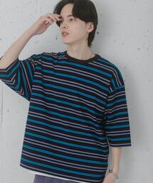 SENSE OF PLACE by URBAN RESEARCH | ボーダーエクストラルーズTシャツ(Tシャツ/カットソー)