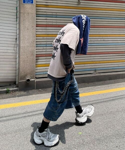 ROARINGRAD(ロアリングラド)の「カーペンター バミューダ デニムパンツ ブルー(その他パンツ・レディース・その他・MEDIUM/LARGE)」の15枚目の写真