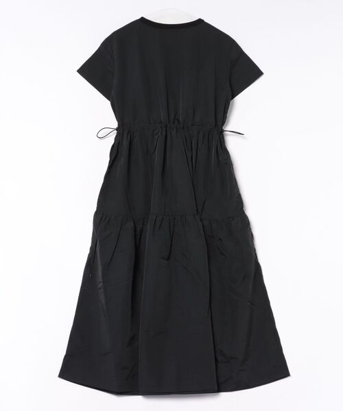 RIKKA FEMME(リッカファム)の「RIKKA FEMME/リッカファム ワンピース ロング丈 ウエストドロストワンピース RF6S-1409(ワンピース・レディース・ベージュ/ブラック・FREE)」の3枚目の写真