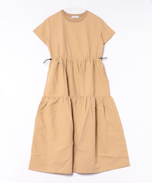 RIKKA FEMME(リッカファム)の「RIKKA FEMME/リッカファム ワンピース ロング丈 ウエストドロストワンピース RF6S-1409(ワンピース・レディース・ベージュ/ブラック・FREE)」の17枚目の写真