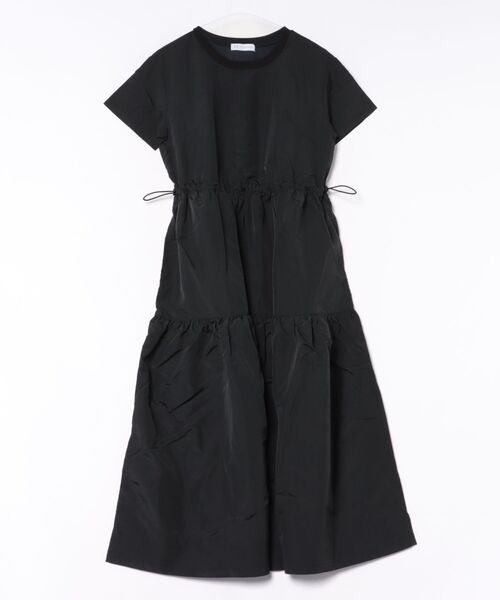 RIKKA FEMME(リッカファム)の「RIKKA FEMME/リッカファム ワンピース ロング丈 ウエストドロストワンピース RF6S-1409(ワンピース・レディース・ベージュ/ブラック・FREE)」の9枚目の写真