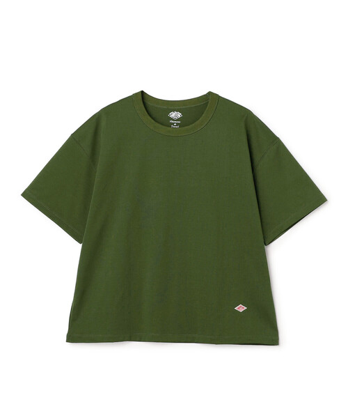 DANTON(ダントン)の「Store-Exclusive Men's Cotton Jersey Big Silhouette T-shirt(Tシャツ/カットソー・メンズ・ホワイト/ブラウン系その他2/ネイビー/オリーブ/ブラック・L/M/XL)」の1枚目の写真