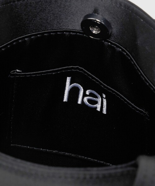 hai(ハイ)の「<hai>STN VLV Berenice バッグ(トートバッグ・レディース・ブラック・FREE)」の8枚目の写真