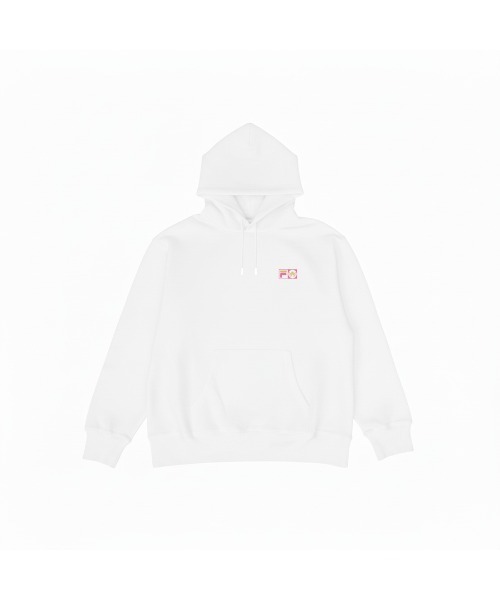 FILA（フィラ）の「アイ MAKE IMP@CT！×FILA / SWEAT HOODIE / スウェットフーディー（スウェット・レディース・ブラック/ホワイト・XL/L/M）」の3枚目の写真