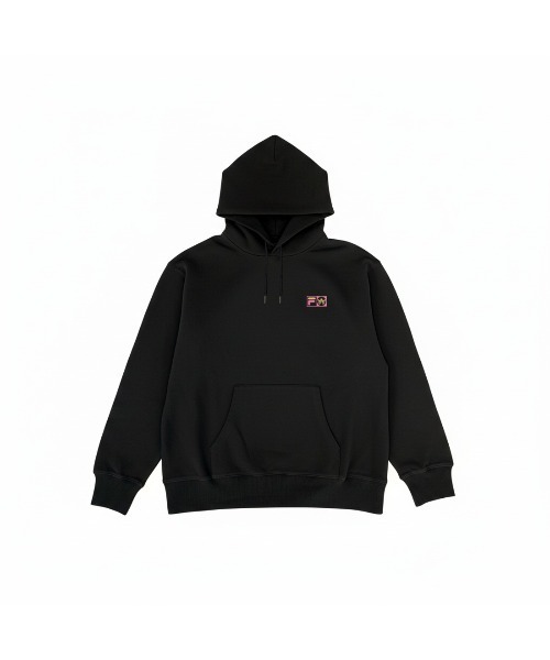 FILA（フィラ）の「アイ MAKE IMP@CT！×FILA / SWEAT HOODIE / スウェットフーディー（スウェット・レディース・ブラック/ホワイト・XL/L/M）」の5枚目の写真