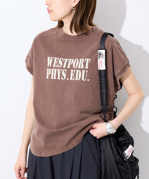 イエナ♡今期ボーダーフレンチスリーブTシャツ ブラック新品 フレンチスリーブプリントロゴTシャツ - ベルーナ【公式】