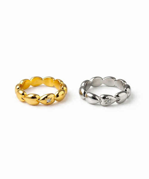 ORLEAN(オルレアン)の「【ORLEAN】ハートデザインリング(リング・レディース・シルバー/ゴールド・11号/9号/7号)」の21枚目の写真
