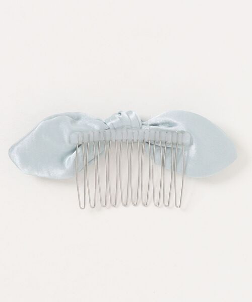 Mayree(メイリー)の「【float】リボン ヘアコーム【6色展開】(その他ヘアアクセサリー・レディース・ブルー/ホワイト/ブラック/ブラウン/ピンク/グリーン・FREE)」の15枚目の写真