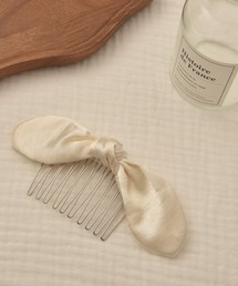 Mayree | 【float】リボン ヘアコーム【6色展開】(その他ヘアアクセサリー)
