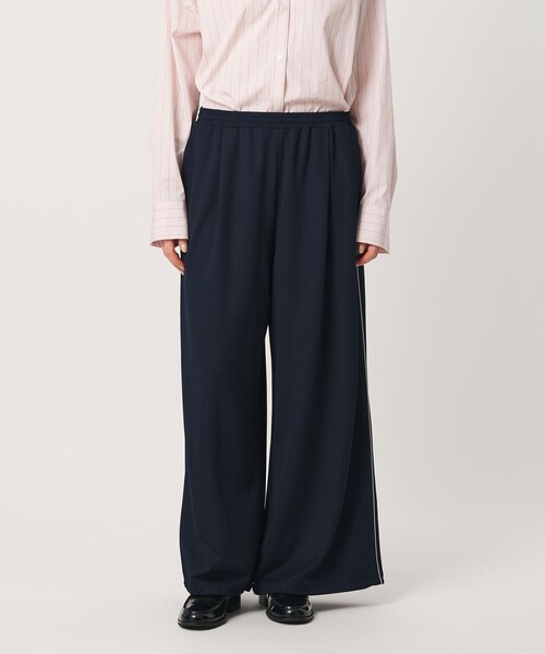 ER(イーアール)の「<ER>メッシュ ボリューム パンツ(その他パンツ・レディース・ネイビー/グレー系・S/M)」の1枚目の写真