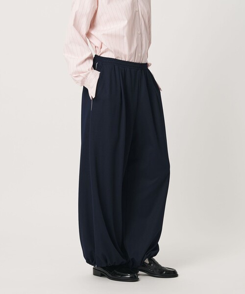 ER(イーアール)の「<ER>メッシュ ボリューム パンツ(その他パンツ・レディース・ネイビー/グレー系・S/M)」の4枚目の写真