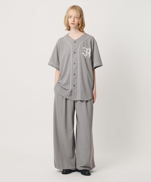 ER(イーアール)の「<ER>メッシュ ボリューム パンツ(その他パンツ・レディース・ネイビー/グレー系・S/M)」の13枚目の写真