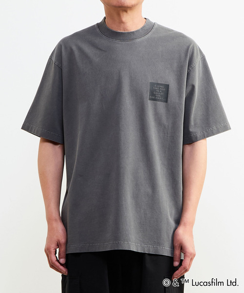 MASTER FRAME（マスターフレーム ）の「MASTER FRAME / STARWARS / ピグメントTシャツ（Tシャツ/カットソー・メンズ・グレー/ホワイト・3/4/1）」の3枚目の写真