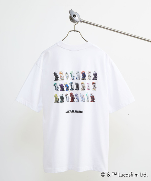 MASTER FRAME（マスターフレーム ）の「MASTER FRAME / STARWARS / ピグメントTシャツ（Tシャツ/カットソー・メンズ・グレー/ホワイト・3/4/1）」の8枚目の写真
