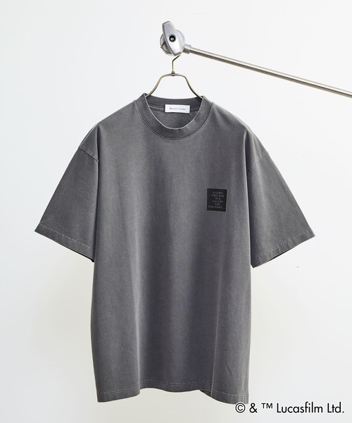 MASTER FRAME（マスターフレーム ）の「MASTER FRAME / STARWARS / ピグメントTシャツ（Tシャツ/カットソー・メンズ・グレー/ホワイト・3/4/1）」の9枚目の写真