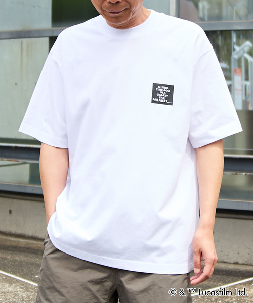 MASTER FRAME（マスターフレーム ）の「MASTER FRAME / STARWARS / ピグメントTシャツ（Tシャツ/カットソー・メンズ・グレー/ホワイト・3/4/1）」の11枚目の写真