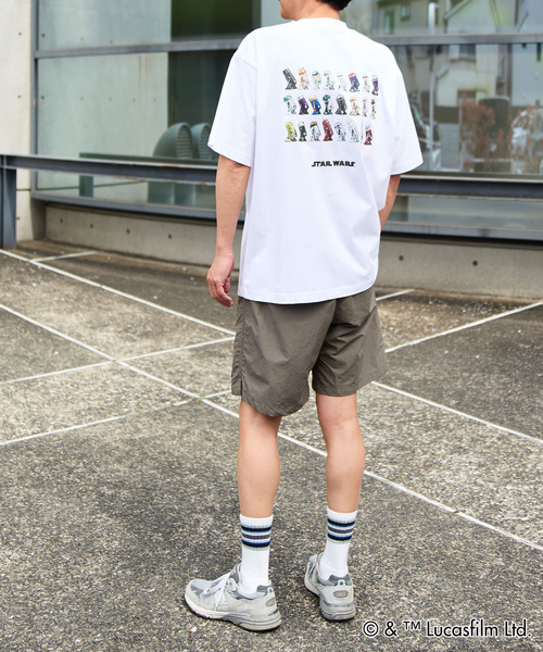 MASTER FRAME（マスターフレーム ）の「MASTER FRAME / STARWARS / ピグメントTシャツ（Tシャツ/カットソー・メンズ・グレー/ホワイト・3/4/1）」の16枚目の写真