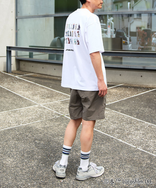 MASTER FRAME（マスターフレーム ）の「MASTER FRAME / STARWARS / ピグメントTシャツ（Tシャツ/カットソー・メンズ・グレー/ホワイト・3/4/1）」の17枚目の写真
