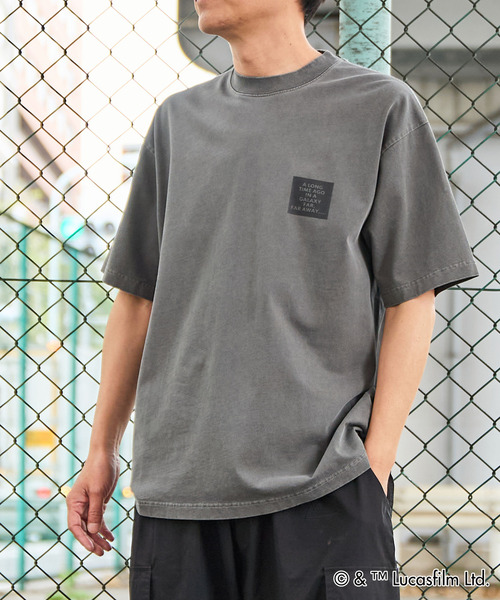 MASTER FRAME（マスターフレーム ）の「MASTER FRAME / STARWARS / ピグメントTシャツ（Tシャツ/カットソー・メンズ・グレー/ホワイト・3/4/1）」の18枚目の写真