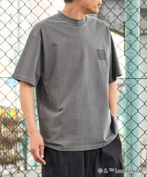 MASTER FRAME（マスターフレーム ）の「MASTER FRAME / STARWARS / ピグメントTシャツ（Tシャツ/カットソー・メンズ・グレー/ホワイト・3/4/1）」の19枚目の写真