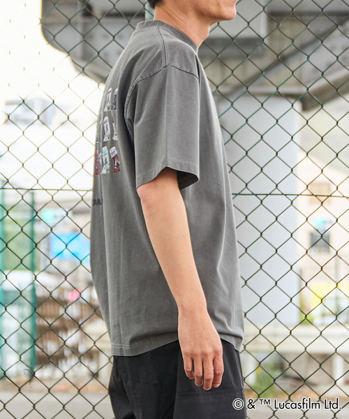 MASTER FRAME（マスターフレーム ）の「MASTER FRAME / STARWARS / ピグメントTシャツ（Tシャツ/カットソー・メンズ・グレー/ホワイト・3/4/1）」の20枚目の写真