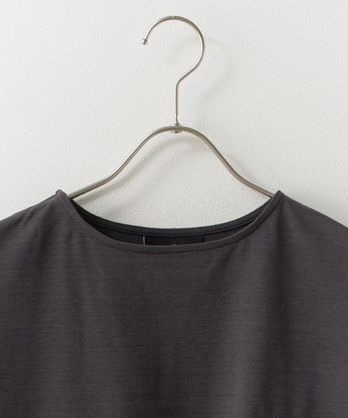 THOUSAND MILE(サウザンドマイル)の「THOUSAND MILE/サウザンドマイル GATHERED HEM T-SHIRT&SKIRT SET 2026年 夏 夏服(セットアップ・レディース・ブラック/ブラウン/ホワイト×ブラック・FREE)」の19枚目の写真