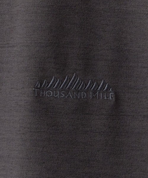 THOUSAND MILE(サウザンドマイル)の「THOUSAND MILE/サウザンドマイル GATHERED HEM T-SHIRT&SKIRT SET 2026年 夏 夏服(セットアップ・レディース・ブラック/ブラウン/ホワイト×ブラック・FREE)」の14枚目の写真