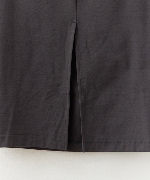 THOUSAND MILE(サウザンドマイル)の「THOUSAND MILE/サウザンドマイル GATHERED HEM T-SHIRT&SKIRT SET 2026年 夏 夏服(セットアップ・レディース・ブラック/ブラウン/ホワイト×ブラック・FREE)」の5枚目の写真