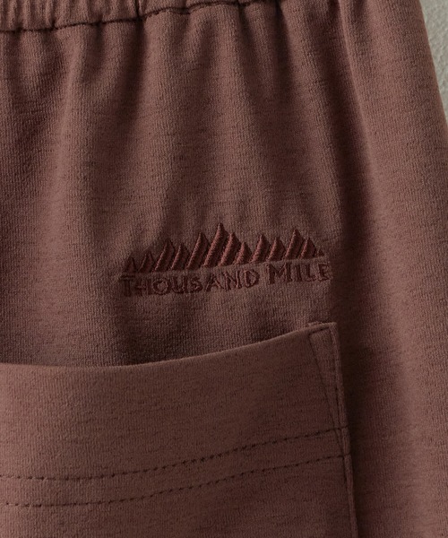THOUSAND MILE(サウザンドマイル)の「THOUSAND MILE/サウザンドマイル GATHERED HEM T-SHIRT&SKIRT SET 2026年 夏 夏服(セットアップ・レディース・ブラック/ブラウン/ホワイト×ブラック・FREE)」の6枚目の写真