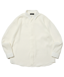 OTHERFITS（アザーフィッツ）の「ルーズフィットアーバンベーシックシャツ（ホワイト）（シャツ/ブラウス）」