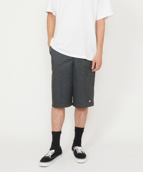 Dickies(ディッキーズ)の「Dickies/ディッキーズ ライトTCツイルイージーショーツ(その他パンツ・メンズ・レオパード/オリーブ/カーキ/ライトベージュ/ブラック/チャコールグレー・MEDIUM/LARGE/X-LARGE)」の3枚目の写真