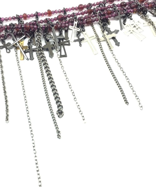 gunda(ガンダ)の「gunda/ガンダ/JUNK HEAVEN DIE BRACELET/Garnet(ブレスレット・メンズ・その他・FREE)」の4枚目の写真