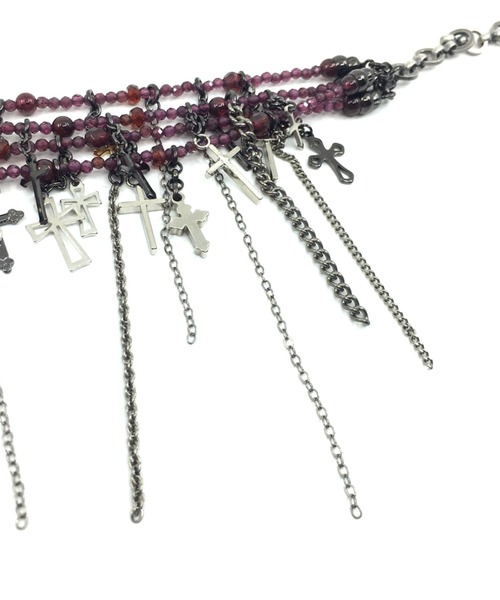 gunda(ガンダ)の「gunda/ガンダ/JUNK HEAVEN DIE BRACELET/Garnet(ブレスレット・メンズ・その他・FREE)」の5枚目の写真