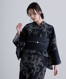 セール】KEITAMARUYAMA × Ameri BLACK FLOWER YUKATA（浴衣）｜Ameri