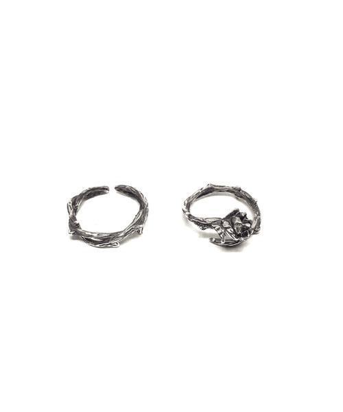 gunda(ガンダ)の「gunda/ガンダ/ROSE RING/Pair(リング・メンズ・シルバー・FREE)」の1枚目の写真