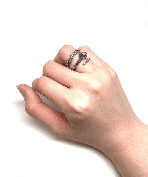 gunda(ガンダ)の「gunda/ガンダ/ROSE RING/Pair(リング・メンズ・シルバー・FREE)」の7枚目の写真