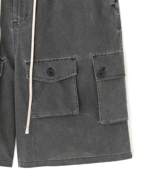 DANKE SCHON(ダンケシェーン)の「【WEB&DEPOT限定】DankeSchon/ダンケシェーン/RIPSTOP CARGO SHORTS(カーゴパンツ・メンズ・ブラック・L/M)」の5枚目の写真