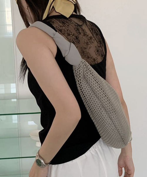 DAY CLOSET(デイ クローゼット)の「【カップ付き】花柄 レース リブ タンクトップ レディース(タンクトップ・レディース・ブラック・FREE)」の1枚目の写真