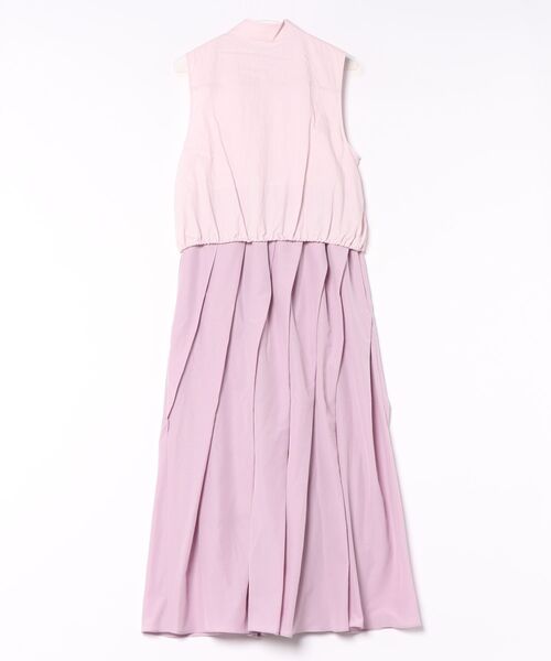 DRESSLAVE(ドレスレイブ)の「twinset zip dress(ツインセットジップドレス)(ワンピース・レディース・ホワイト/ピンク・38)」の21枚目の写真