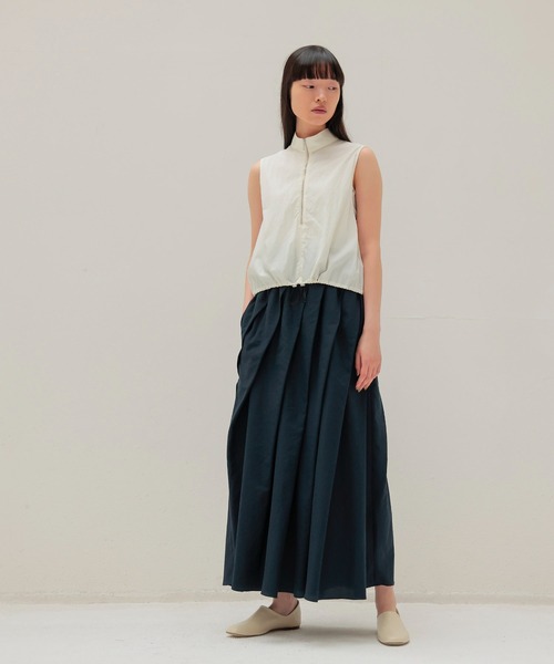 DRESSLAVE(ドレスレイブ)の「twinset zip dress(ツインセットジップドレス)(ワンピース・レディース・ホワイト/ピンク・38)」の1枚目の写真