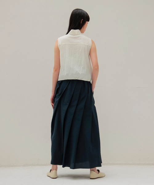 DRESSLAVE(ドレスレイブ)の「twinset zip dress(ツインセットジップドレス)(ワンピース・レディース・ホワイト/ピンク・38)」の4枚目の写真