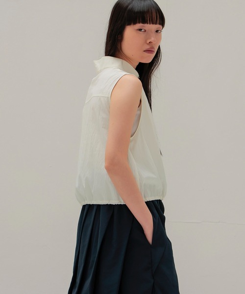 DRESSLAVE(ドレスレイブ)の「twinset zip dress(ツインセットジップドレス)(ワンピース・レディース・ホワイト/ピンク・38)」の9枚目の写真