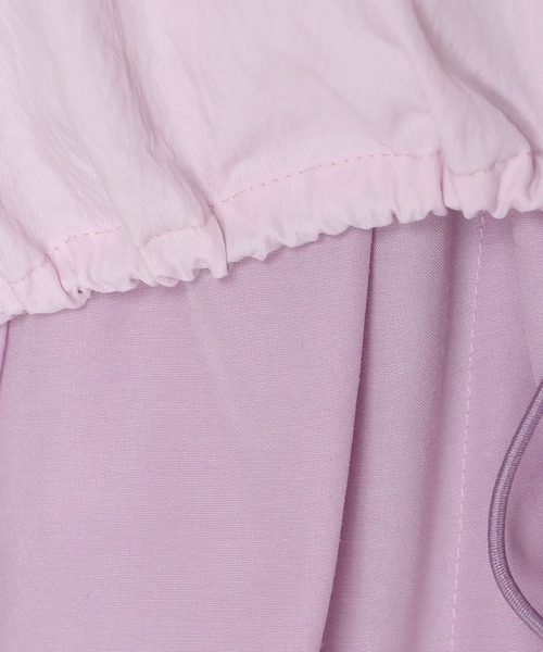 DRESSLAVE(ドレスレイブ)の「twinset zip dress(ツインセットジップドレス)(ワンピース・レディース・ホワイト/ピンク・38)」の20枚目の写真