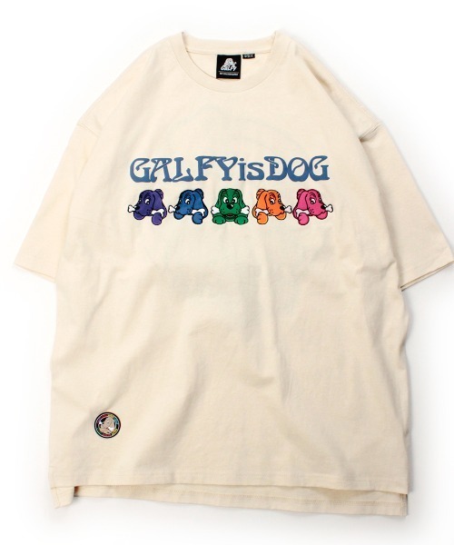 GALFY(ガルフィー)の「GALFY-復刻GALFY is DOG Tee(Tシャツ/カットソー・メンズ・ピンク/ホワイト/ブラック・L/XL)」の22枚目の写真
