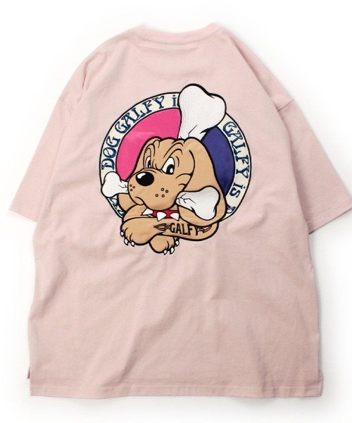 GALFY(ガルフィー)の「GALFY-復刻GALFY is DOG Tee(Tシャツ/カットソー・メンズ・ピンク/ホワイト/ブラック・L/XL)」の17枚目の写真