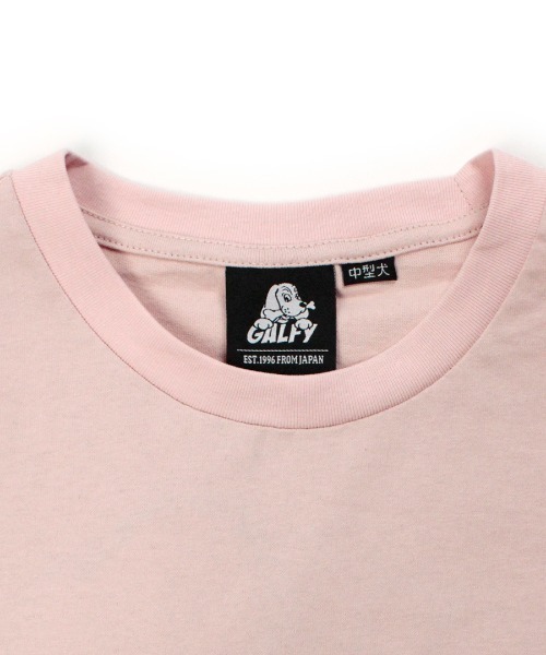 GALFY(ガルフィー)の「GALFY-復刻GALFY is DOG Tee(Tシャツ/カットソー・メンズ・ピンク/ホワイト/ブラック・L/XL)」の16枚目の写真