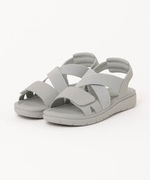 ABC-MART | ABC SELECT エービーシーセレクト VELCRO CROSS SANDAL ベルクロクロスサンダル W2085 GRAY(サンダル)