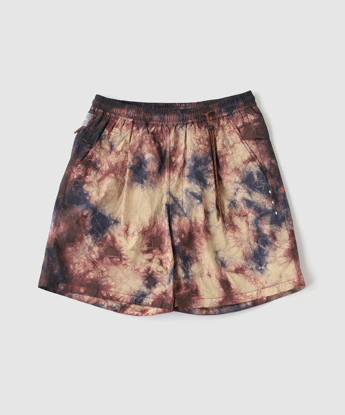 417 EDIFICE(フォーワンセブンエディフィス)の「迷迭香 / マンネンロウ OVER DYE HARVEST SHORTS(その他パンツ・メンズ・レッド/ブルー・3)」の2枚目の写真